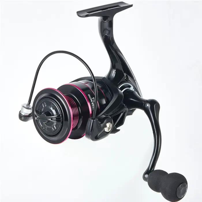 Moulinet spinning BILLINGS 1000-7000 frein 8-12KG avec bobine métal pour eau douce et mer
