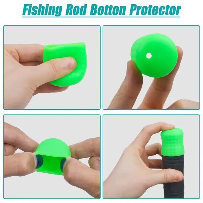 Protecteur de canne à pêche 3 pièces - Manchons amortisseurs pour embout de canne - Protection durable