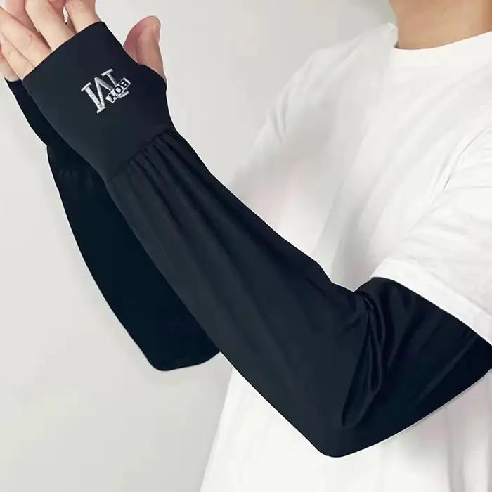 Manchons bras pêche UV protection solaire - manches élastiques légères pour pêcheurs sportifs