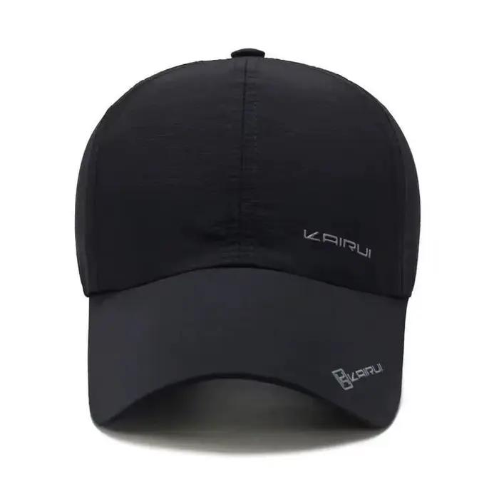 Casquette snapback séchage rapide pêche - Respirable printemps automne - Ajustable protection solaire