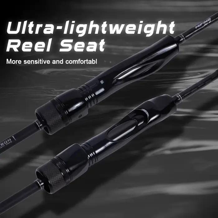 Canne ajing MIFINE MICROBITE XUL-UL 2-5g - Pêche rock mer eau douce action rapide 40T/46T carbone