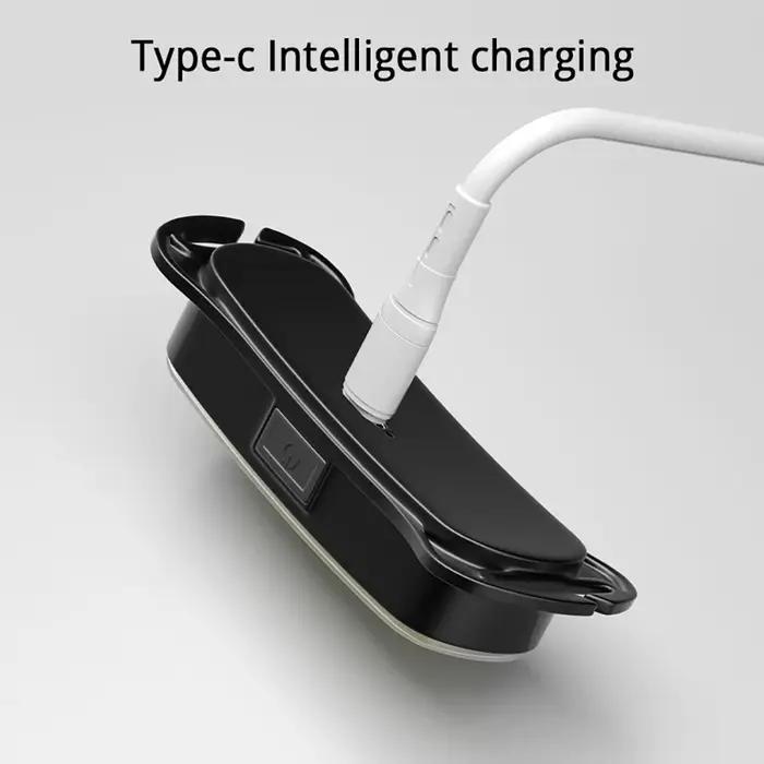 Lampe frontale LED rechargeable USB 3 modes pêche camping étanche torche frontale portable