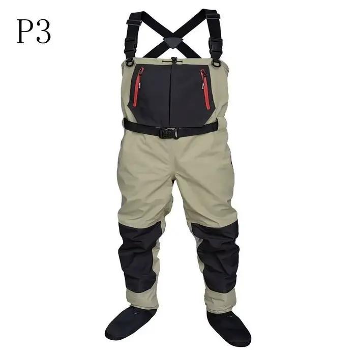 Waders néoprène pêche à la mouche enfants adultes - Bottes rapide séchage imperméables respirantes chasse rafting