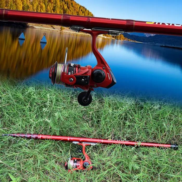 Canne télescopique Bolognese BIUTIFU T800 Carbone Ultra-Léger 30g pour pêche à la truite en extérieur