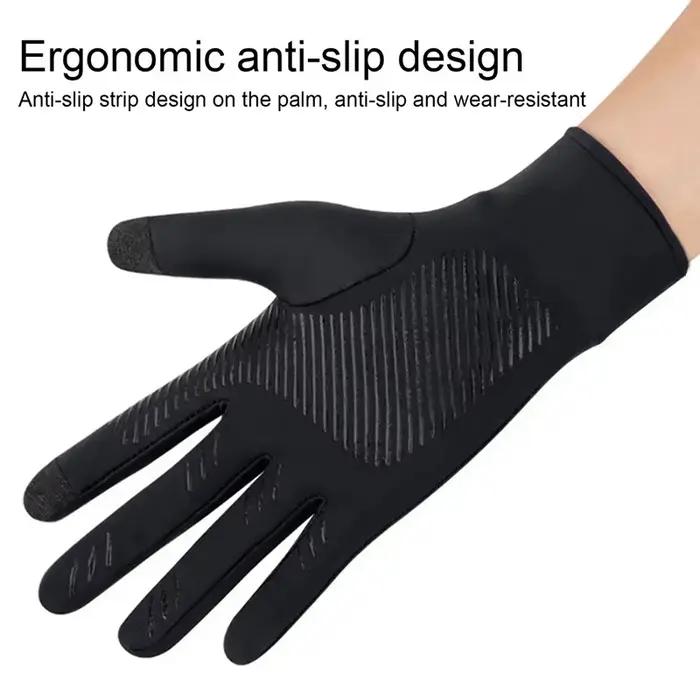 Gants pêche été anti-dérapants imperméables écran tactile protection UV pour pêcheurs actifs