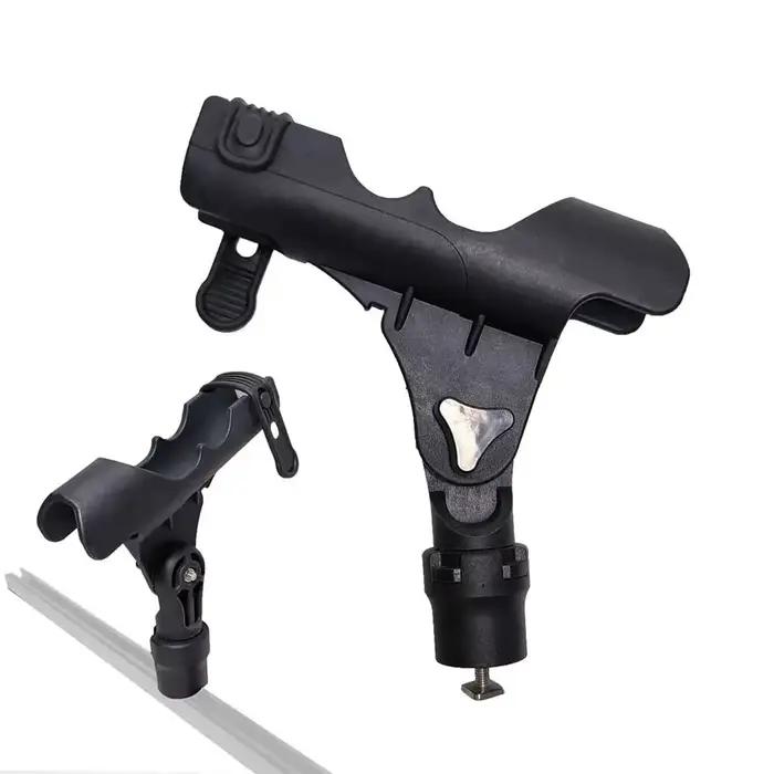 Support canne à pêche pour kayak sur rail coulissant - Holder adaptable aux bateaux PVC et gonflables