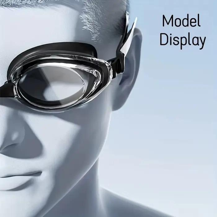 Lunettes de natation unisexes professionnelles étanches anti-buée avec protection UV intégrée