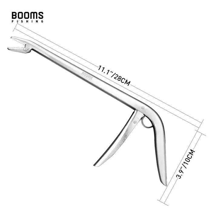 Pince dégorgeoir Booms R01 acier inoxydable - clip pince à poisson extracteur hameçon outil pêche