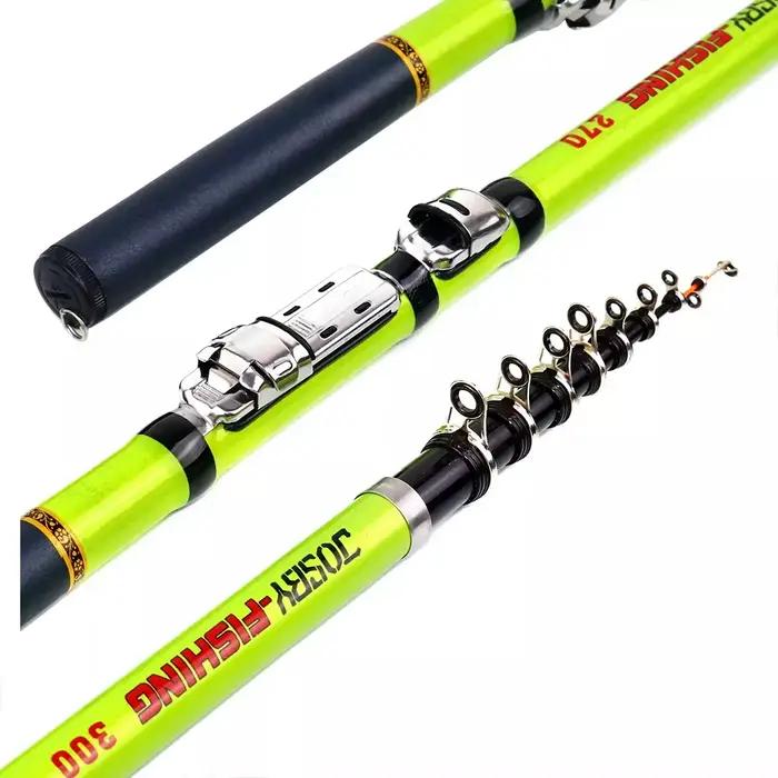 Canne télescopique BAKAWA ultralight feeder en fibre de carbone portable 1.5-3.0M eau salée/douce