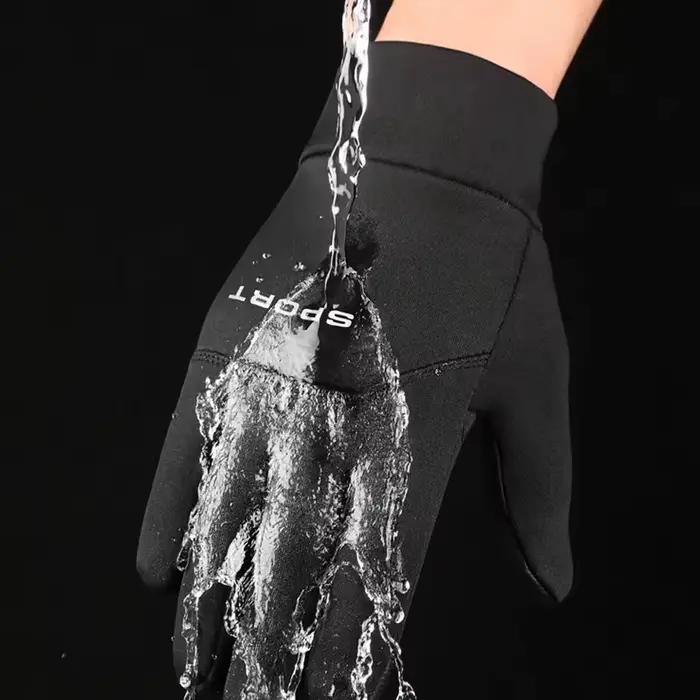 Gants automne hiver touchscreen homme femme chauds polaire sports outdoor windproof cold proof vélo