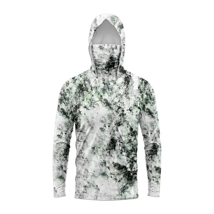 Chemise de pêche homme manches longues UV protection t-shirt technique vêtement pêcheur durable