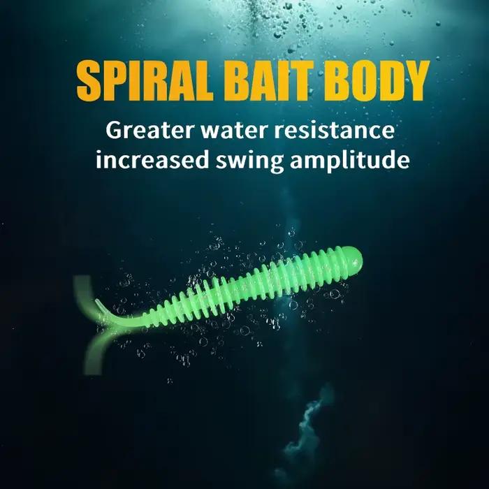 Leurre souple Tanta 40mm et 63mm avec sels odorants, appât silicone pour la pêche des carnassiers