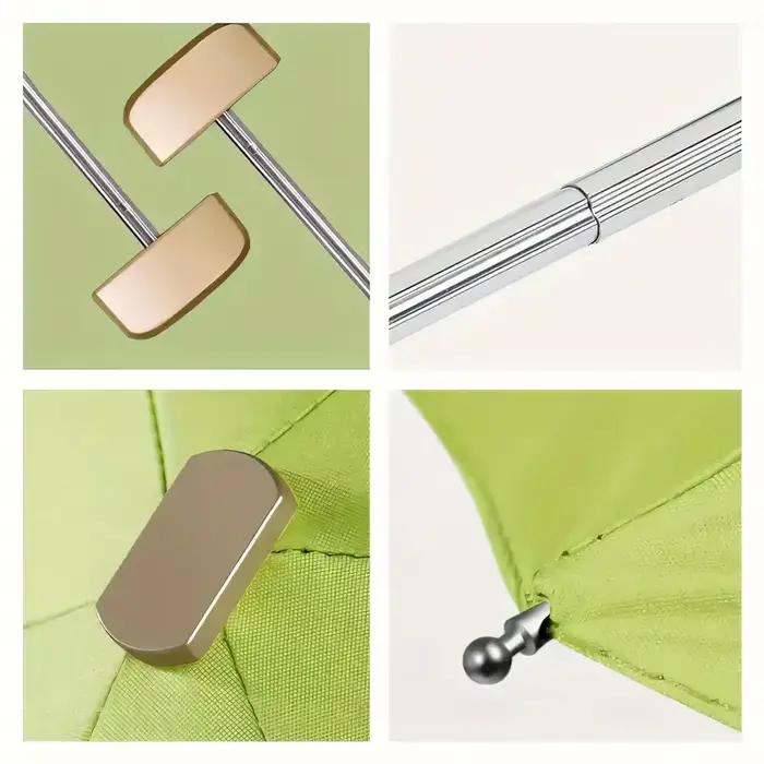 Parapluie poche UPF50+ portable pluie soleil protection UV voyage pêche France
