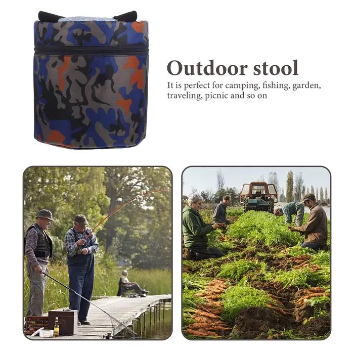 Tabouret de pêche portable et léger - Siège pliable jardinage camping plage équipement pêcheur
