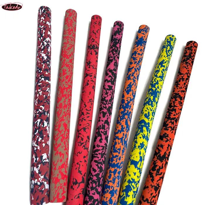 Poignée EVA TAKEDO 9.5mm trou camouflage fabrication réparation canne pêche DIY manche droit