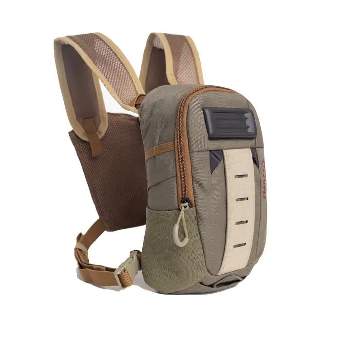 Sac de poitrine ultraléger pour pêche à la mouche - Poche micro pour pêche à la truite et petite pêche