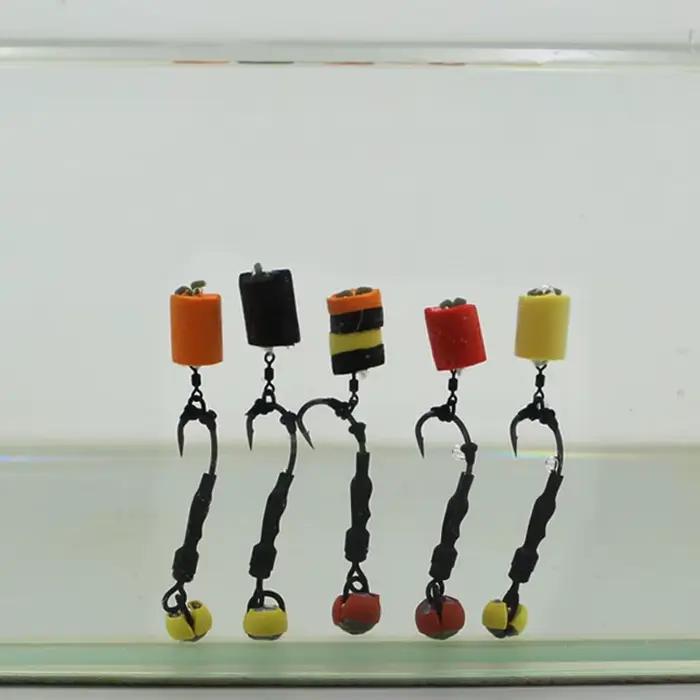 Bâtonnets flottants en mousse 8mm pour montage Zig Rig carpe - Leurres flottants bouillettes appâts faux