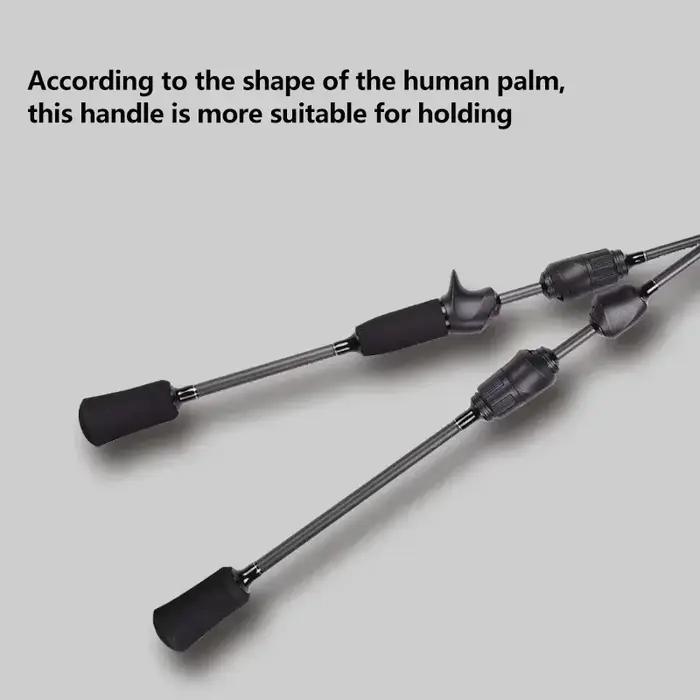 Canne à pêche Mavllos Resolute Light BFS 0.8-7g en carbone action rapide pour pêche en mer lac river et étang