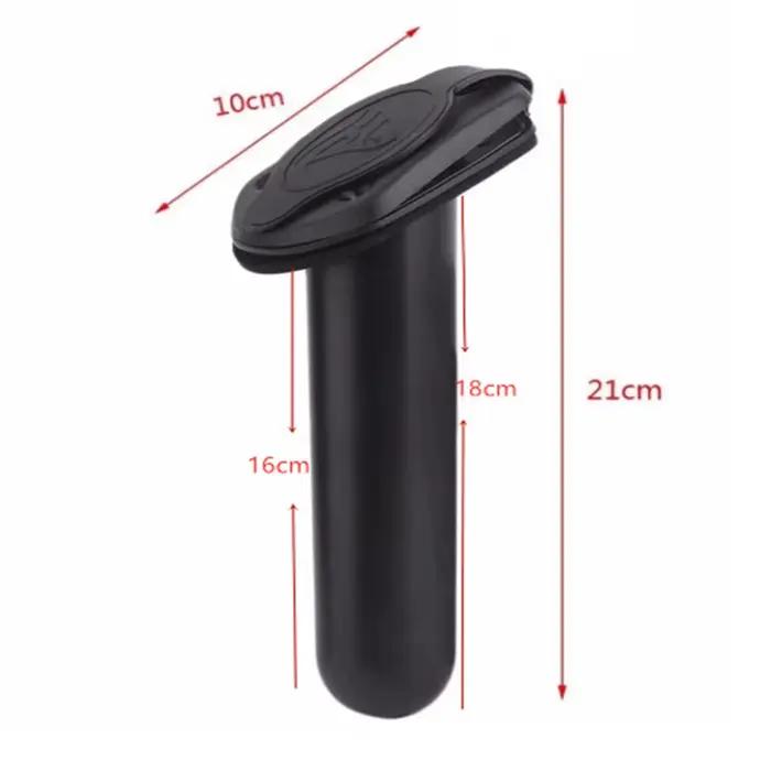 Support de canne à pêche kayak 2/4 pièces avec cache et joint étanche pour fixation flush mount