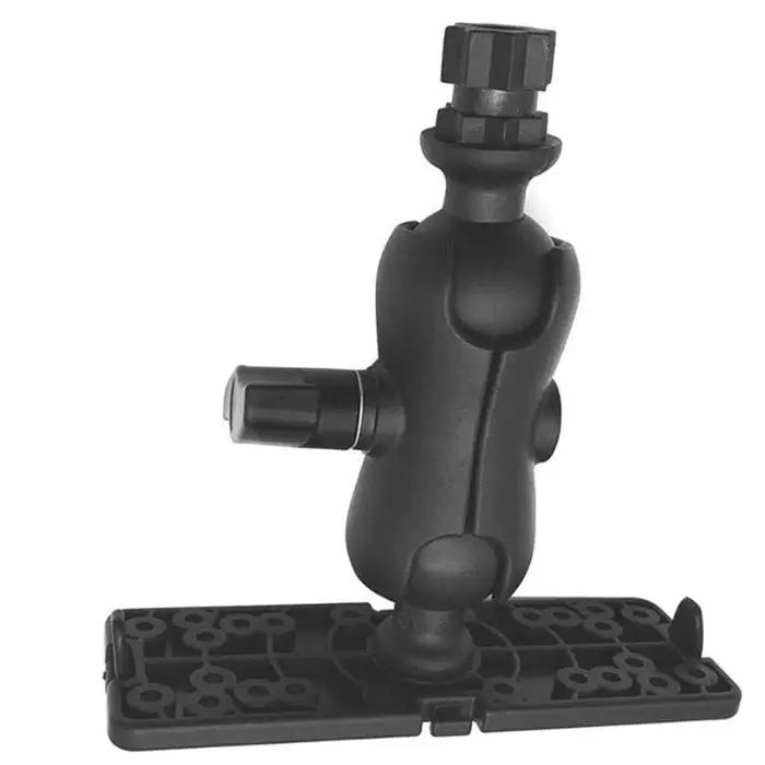 Support de fixation pour sondeur de pêche avec rail de montage GPS pour bateau - Noir