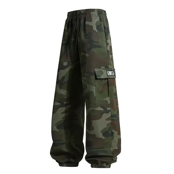 Salopette camouflage tactique pour hommes - Multi-poches qualité - Parfait entraînement pêche