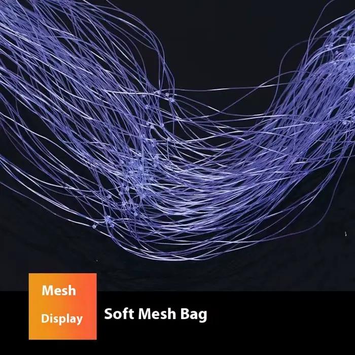 Filet de pêche flottant à lancer - Piège à poissons explosif pour la pêche en mer ou rivière