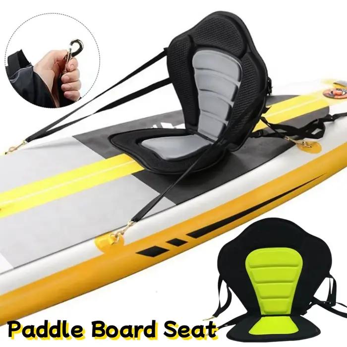 Siège réglable avec dossier pour paddle et kayak - support pêche canoë rangement sac antidérapant