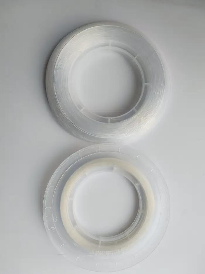 Fil de Pêche Japonais Nylon 100M Grand Diamètre 0.60 à 1.00mm Transparent pour Pêche en Mer