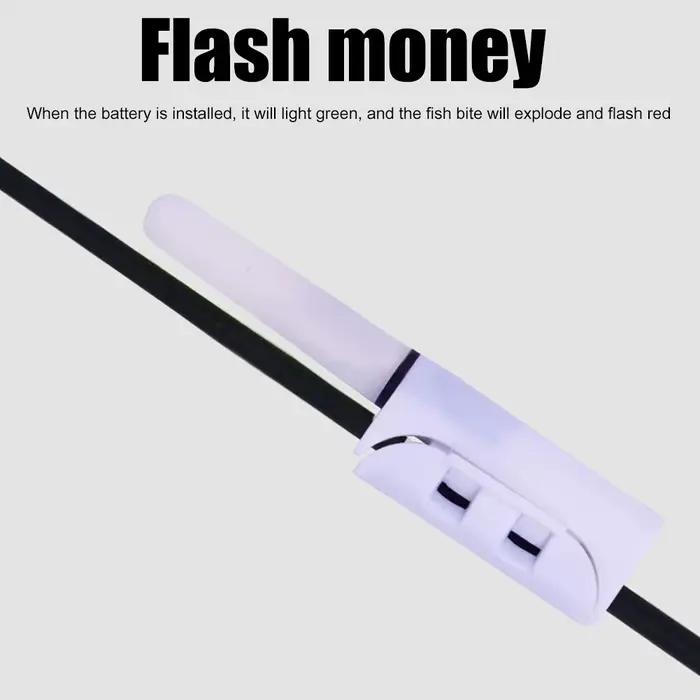 Lampe électronique portable pour canne - Indicateur de touche étanche sticks lumineux pêche nuit