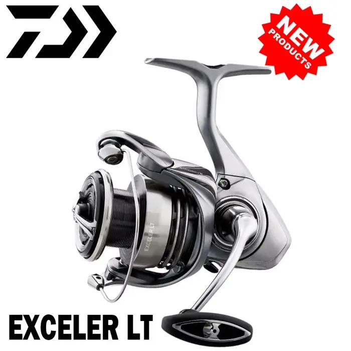 Moulinet de pêche Daiwa Exceller LT 2023, spinning ou baitcasting, eau douce et mer, 12kg de frein