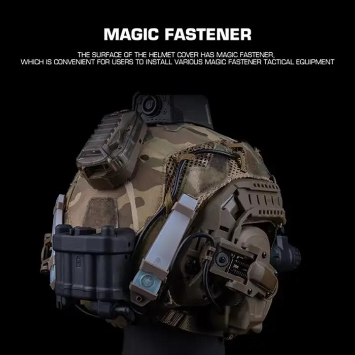 Housse casque FAST SF respirante universelle pêche airsoft chasse protection activités extérieures
