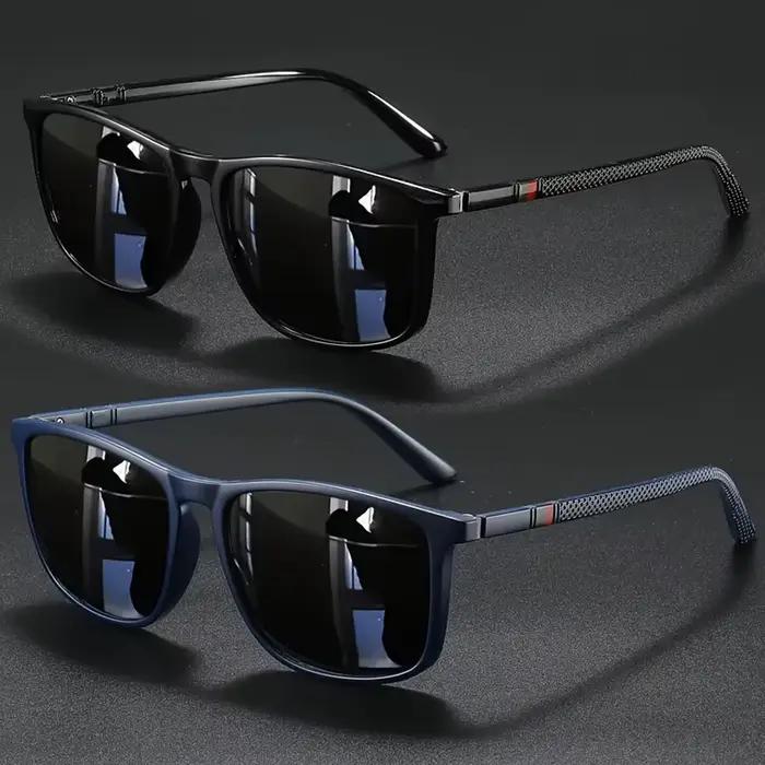 Lunettes de pêche polarisées vintage luxe pour homme et femme - Protection UV400 optimale