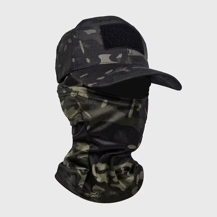 Casquette balaclava camouflage pêche - Protection solaire intégrale pêche randonnée chasse sport