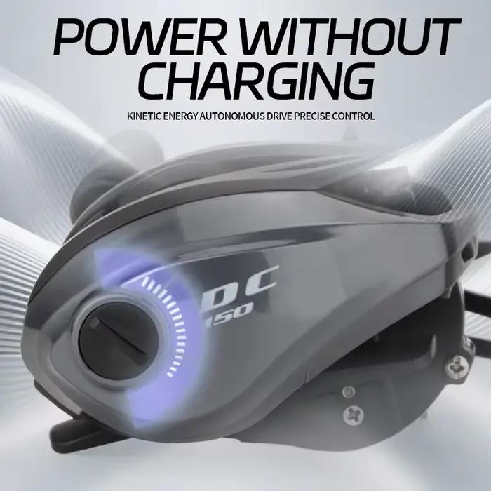 Moulinet baitcasting électrique DEUKIO DC roues carpe 6+1BB pour pêcheur professionnel en mer et eaux salées lancer appâts occasions spéciales