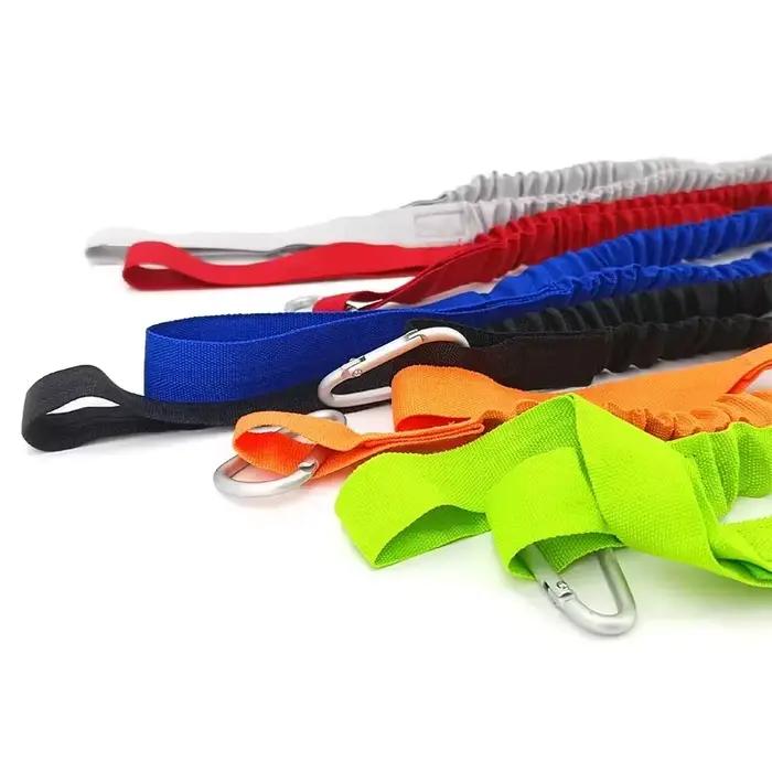 laisse de pagaie élastique réglable en nylon pour kayak canoë et pêche sécurité et confort occasions spéciales