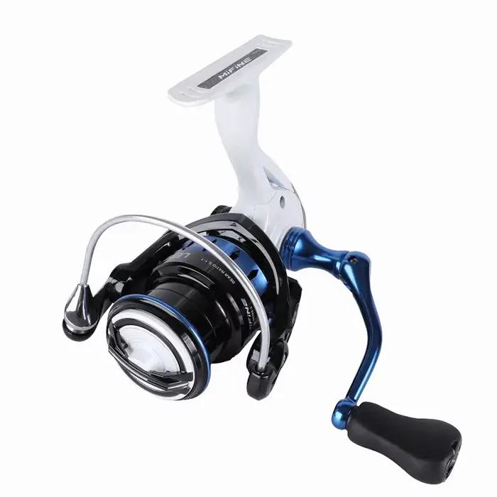 Moulinet ultraléger MIFINE LEGENCY 8KG dragage pour pêche glace carpe eau douce et mer rouet de préchargement pour pêcheurs expérimentés et débutants occasions spéciales