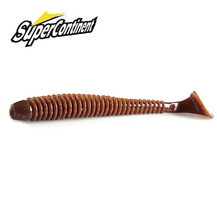 Leurres souples Supercontinent Impact Ring Shad 6 à 20 pièces - Leurres nageurs pour pêche sportive