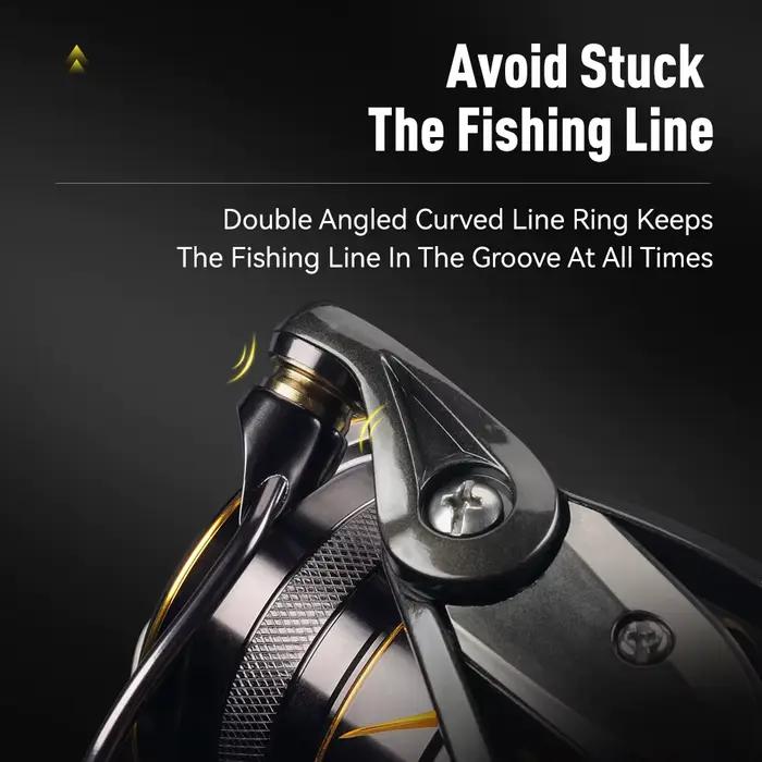 Moulinet de pêche spinning ultra-léger KINGDOM Micro Fly Pro 160g - 8+1 roulements étanches, drague 8kg
