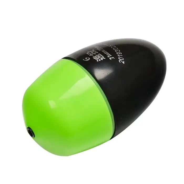 Taiyu Lot de Flotteurs Lumineux Pêche Électronique, Bouchons Sensibles Ajustables Vert et Rouge Étanches