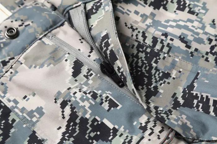 Pantalon de pêche hiver homme en polyester isolé pour chasse et activités de plein air combinaison camouflage occasionnels