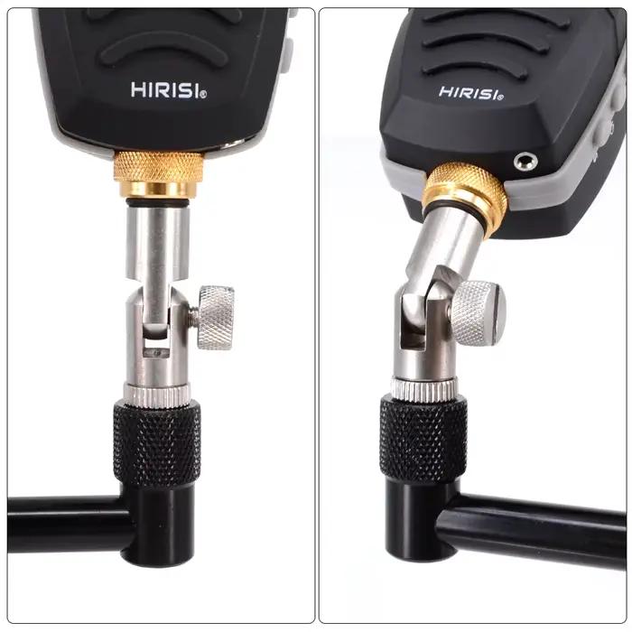 Adaptateur d'angle en acier inoxydable pour support de canne - accessoire carpe fishing