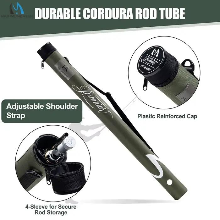 Canne Maximumcatch Premier X 3-12WT 8.4ft-9ft action moderate-fast - Canne haut de gamme avec tube voyage rigide