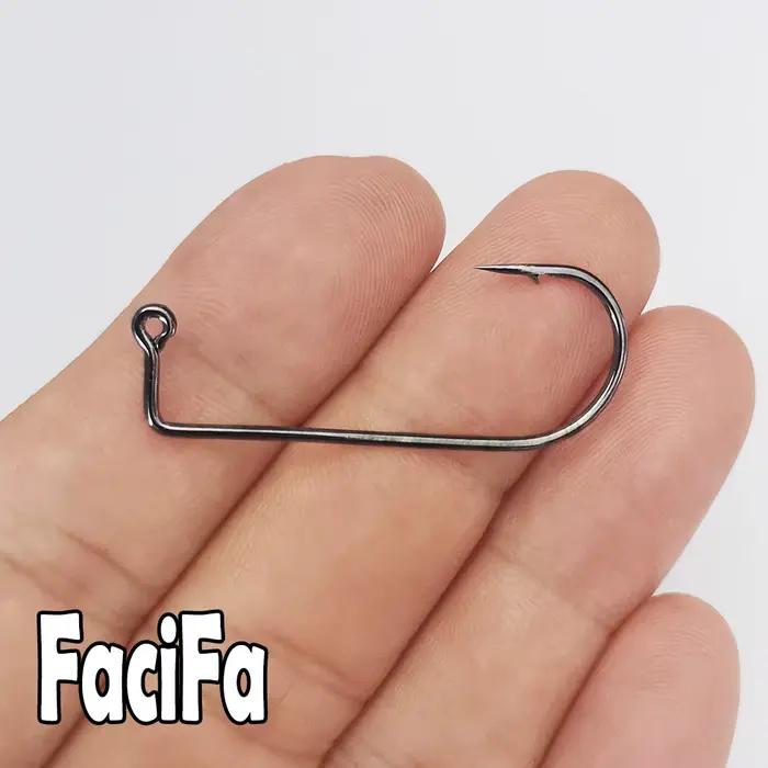 Hameçon Aberdeen Jig pêche mer et rivière, forte résistance, tailles 6 à 4/0, lot de 500