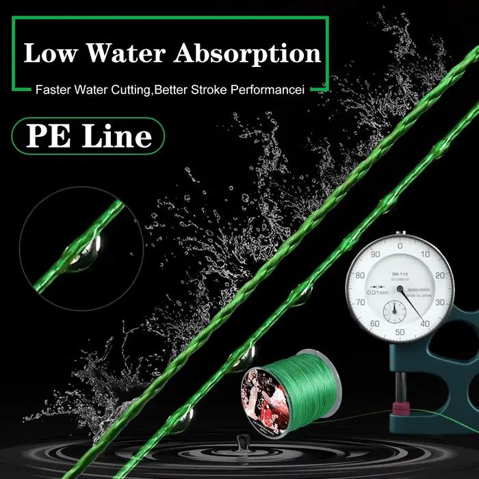 Ligne de pêche Sougayilang X8 Multifilament PE Japonais 22-88LB pour Brochet Sandre Carpe