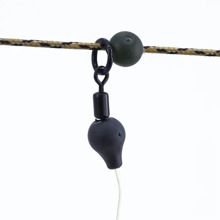 Perles Chod Hirisi 0.42g avec Swivel pour montage Hair Rig - Accessoires pêche carpe AG211