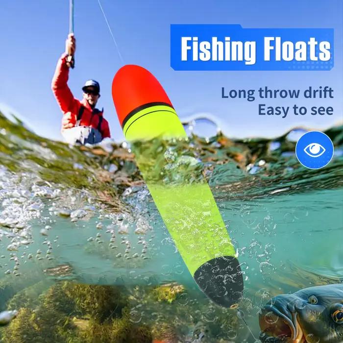 5 flotteurs pêche en mer EVA 10-100g - Light stick foam pour rockfishing et pêche du bord en mer