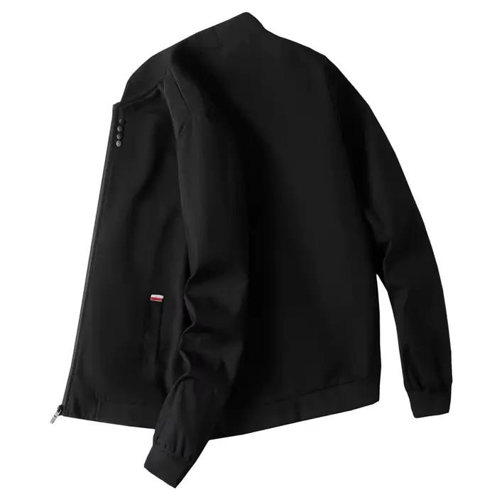 Veste de pêche baseball automne M-4XL homme - Veste coupe-vent vélo manches longues zippée