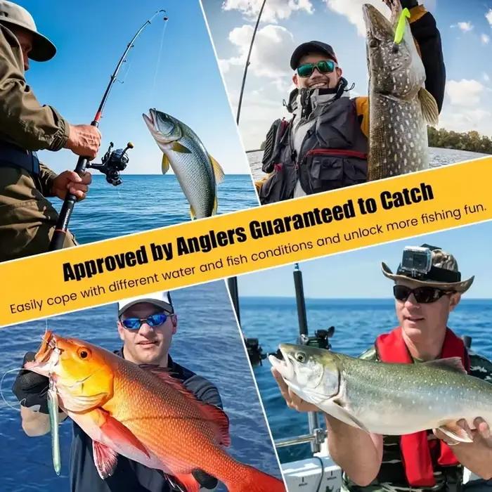 Montage de pêche double hameçon appât vivant anti-emmêlement avec perles lumineuses - acier inoxydable