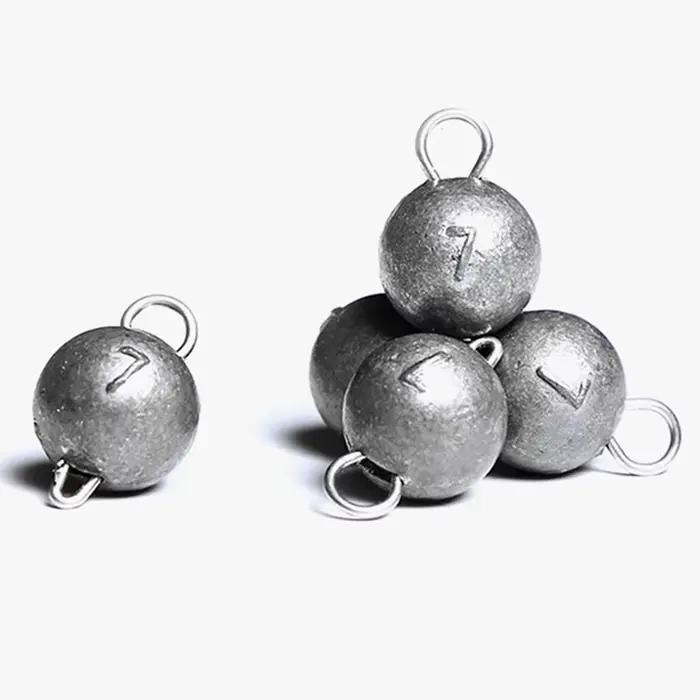 Plombs tête plombée 50 pièces 3g-14g - Sinkers Cheburashka pour leurres souples pêche