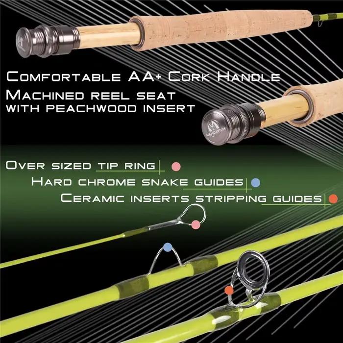 Canne Maximumcatch Ultra Lite 1-4WT 6-7.9ft action medium fast - Parfaite pour les petits ruisseaux et streamers
